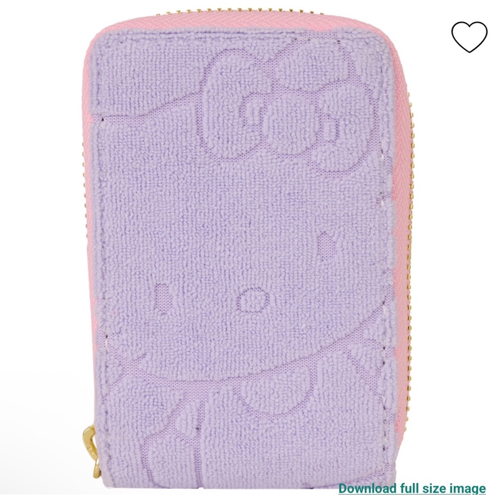 SDCC Limited Edition Hello Kitty & Friends Color Block Terry Cloth BP and Wallet - Picture 6 of 8
